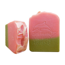 Load image into Gallery viewer, The perfect combination of fruity and creamy, this soap will have you fragrant and feeling fresh in no time. This soap is especially moisturizing and is the perfect daily-use bar to get the most out of your soap!